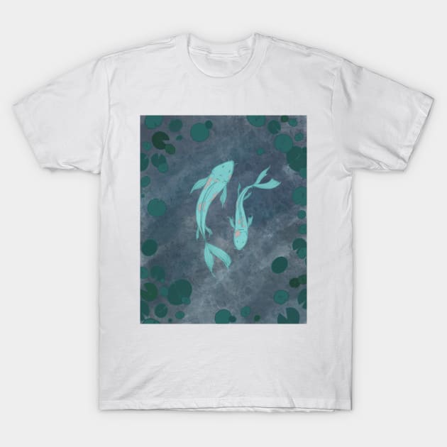 Koi pond T-Shirt by RosieAmberg